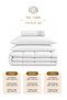 Stripe Comforter Set- Ultra Soft Brushed Microfiber Fabric, Soft Siliconized Fiber Filling - 7