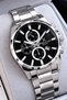 Gift Original Men's Wristwatch 3 ATM Waterproof Silver Color Steel Strap Dke2023c1 - 2