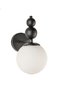 2Pcs Endless Sconce Black White Glass, Modern Decorative Sconce, Wall Lighting, Living Room, Bedroom and Hallway Lighting - 4