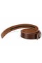 Genuine Buffalo Leather Automatic Buckle No-Hole Classic Men's Belt 3.5cm - 6