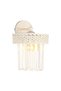 2 Pcs Citrus Sconce White, Lux Crystal Stone Wall Sconce, Modern Decorative Sconce, Wall Lighting, Living Room, Bedroom and Hallway Lighting - 4