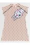 White Cat Girl's Polka Dot Pink Summer Dress - 3