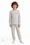 Boy's Blue Dragon Club Cotton Long Sleeve 2-Piece Pajama Set