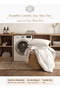 Stripe Comforter Set- Ultra Soft Brushed Microfiber Fabric, Soft Siliconized Fiber Filling - 8