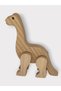 Dinos Unpainted Wooden Dinosaur Toy, Solid Beech, 18 Months+ - 6