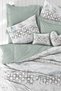 Elastic Sheet Duvet Cover Set for Single Bed Terracota Çağla - 2