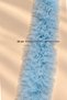 Ruffle Ribbon Accessory on Tulle [1Mt] - 4