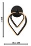 Sevinç 3 Color Led Sconce Black, 3 Color Led Sconce, Modern Decorative Sconce, Led Wall Lighting, Bedroom, Children's Room, Corridor and Hallway Lighting - 3
