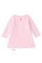 Girls' Winter Cat Patterned Pink Long Sleeve Dress 2-8 Years - 5