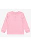 Girls' 100% Cotton Corded Winter Pink Collar Buttoned Long Sleeve Basic Pajamas Set - 6