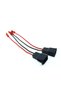 2 Pcs Car Audio Speaker Wiring Harness Adapter Connector PC2-805 for Audi for VW Etc ABS Plastic Car - 5