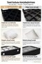 Black Leather 15-Piece Glass Watch Box St15-68 - 7