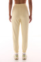 Ecru High Waist Pocketed Cotton Jogger - 3