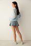 Colorful Infinity Turquoise Pantyhose - 2