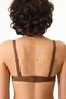 Traceless Brown Triangle Bonding Bra - 4