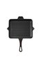 Duo Cast Grill Pan Brown 26X32 cm - 5