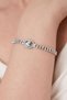 Women's Honey Pot Stella Model Zircon Stone Silver Evening Dress Daily Party Prom Date Combination Bracelet - 4