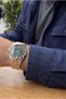 Steel band calendar men's wristwatch - classic design - 8