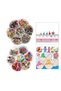 240pcs Metal Crafts Fastener Brads DIY Card Making Children Scrapbooking Embellissement Materials Ri - 2