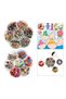 240pcs Metal Crafts Fastener Brads DIY Card Making Children Scrapbooking Embellissement Materials Ri - 4
