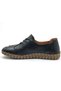 Pulsar Genuine Leather Orthopedic Women's Casual Shoes Black - 5