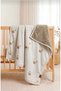 Plush Welsoft Double-Sided Soft Baby Blanket for Girls and Boys 75X90Cm/Plush Kocayi