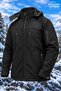 Softshell Waterproof and Windproof Men's Jacket with Fleece Inside, Can Be Used with or Without a Hood - 3