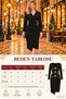 New Season Elegant Double-Breasted Women's Midi Crepe Dress with Neckline and Side Button Detail - 6
