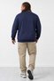 Plus Size Sweat New York City 22704-navy blue - 2