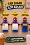 Toilet Paper Holder Toilet Roll Holder Spider Model - Large Size-Lego Man Toilet Paper Holder Ne - 2