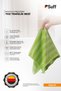 Begonie Microfiber Dusting Cloth Multi-Purpose Large Surface Cloth with Stripes 70X50 cm Green - 3