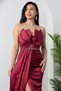 Satin Strapless Evening Dress - 13455 - 2