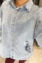 Noa Noa Stoned Denim Shirt - Blue Blue - 3