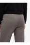Comfortable Fit Elastic Waist Ribbed Long Wide Leg Pants - 4
