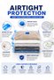 Vacuum Storage Bags with Hand Pump – Reusable Space Saving Compression Bag Set - 4