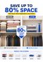 Vacuum Storage Bags with Hand Pump – Reusable Space Saving Compression Bag Set - 3