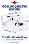 Adjustable Glasses Type Magnifier with 5 Lenses and 2 LED Lights-1.0x-3.5x Zoom-microblading Lighted Loop Glasses - 5