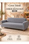 Iron Chair Cover Seat Cover Jacquard Fabric - 2