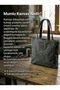 Women's Totebag Pistachio Green Waxed Canvas Bag - Original Size - 8