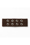 Bitter Coffee Metal Studded Perforated Yk2 Pinterest Cotton Stretchy Soft Hair Band Punk Bandana 6.5cm