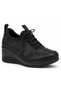 Halone Genuine Leather Comfort Orthopedic Women's Casual Shoes Black - 3
