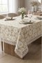 Luxury Daisy Patterned Tablecloth - Modern Design with Lace Trim Stain-Resistant Waterproof Stylish Table Cover for Balcony Garden Living Room - 8
