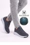 Flex Foam Sports Sneaker Men's Memory Sole Casual Shoes Huge Timar 4321 Gray