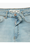 Cotton High Waist Slim Fit Double Leg Mini Denim Shorts - 8