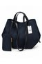 Verona Suede Textured Wallet Large Tote Shoulder Bag with Charm Gift