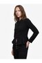Mandarin Collar Ornate Button-Detail Slim Fit Long-Sleeve Crepe T-Shirt - 2