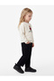 Long Sleeve Two-Thread Raised Cotton Crew Neck Sweatshirt with Teddy Bear Embroidery - 2