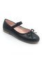 İremsu Pisi Mustache Velcro Girls' Ballerina Shoes Black-Skin - 3