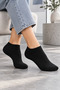 Winter Thick Towel Short Booties Socks Toe Seamless 4 Pairs - 3