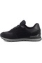 102 19250 Black Smoked Color Genuine Leather Casual Daily Sports Shoes - 6